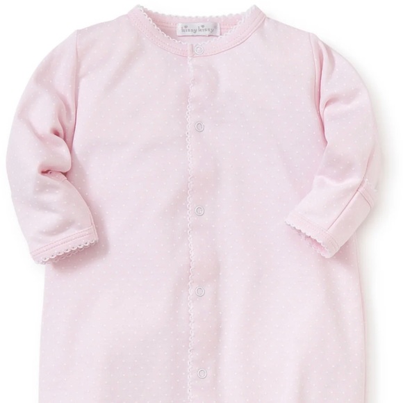 NWT Kissy Pink White Dot Converter Gown Preemie - Picture 6 of 6